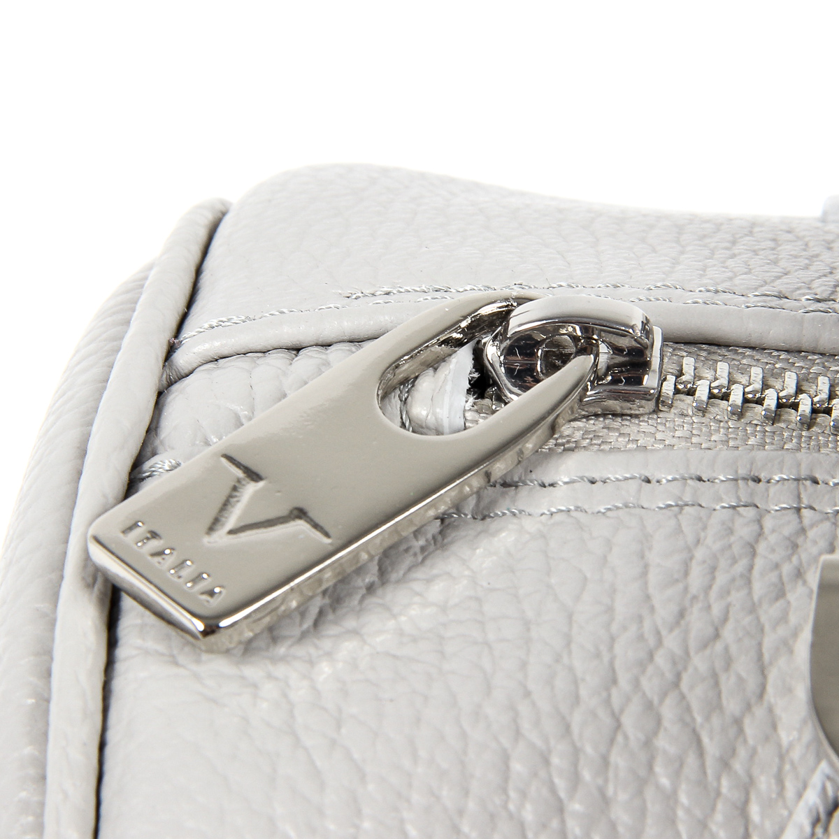 V 1969 Italia Womens Handbag Light Grey PORTO
