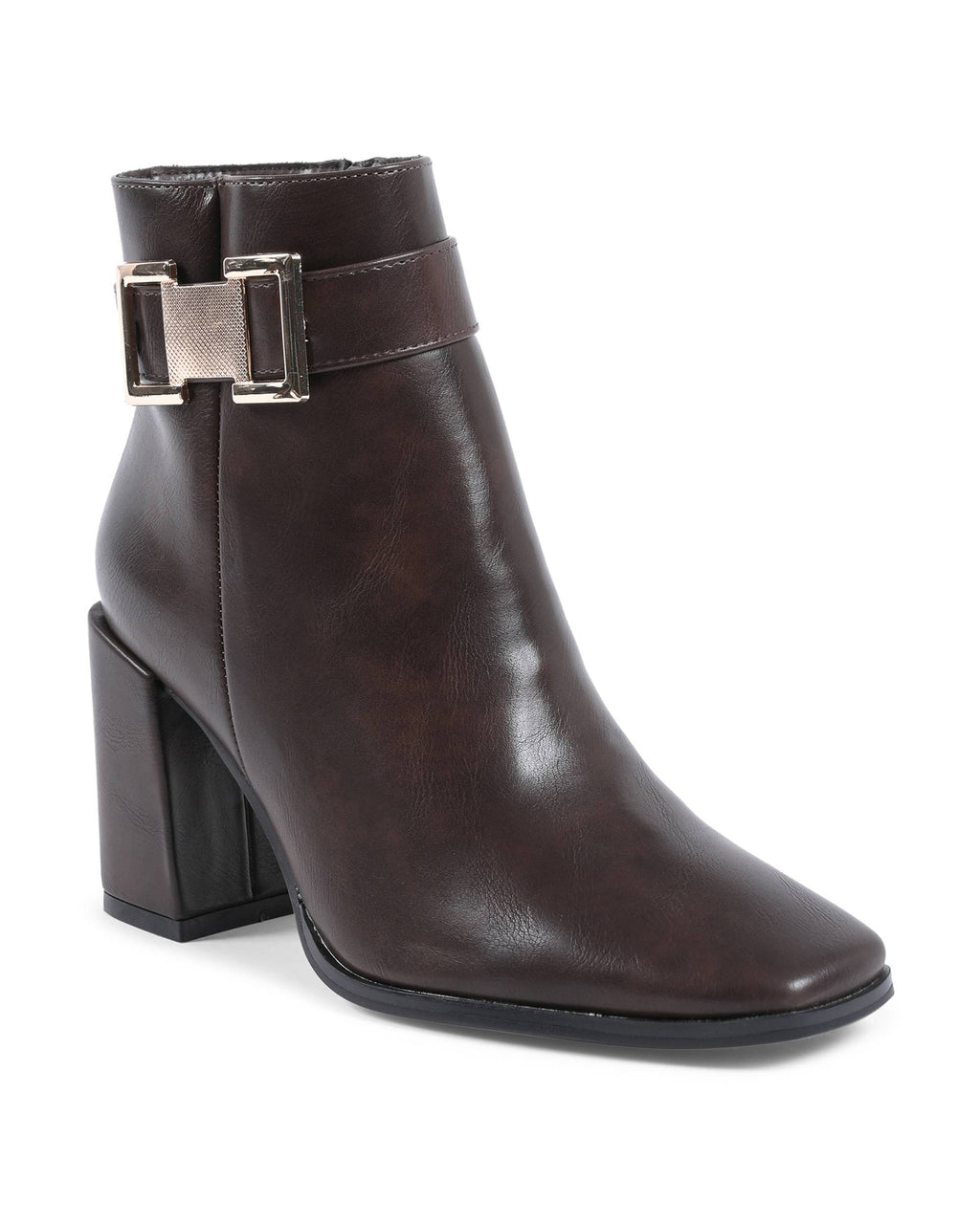 19V69 Italia Botines para mujer Marrón X726 MARRONE
