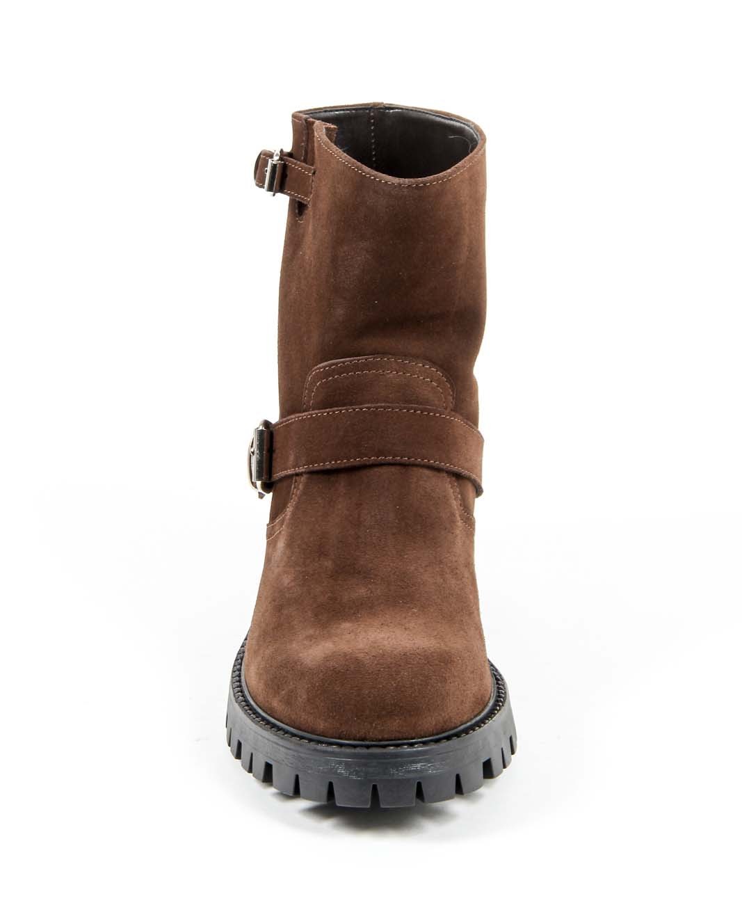 Bota corta para mujer V 1969 Italia B1441 VELOUR MARRONE