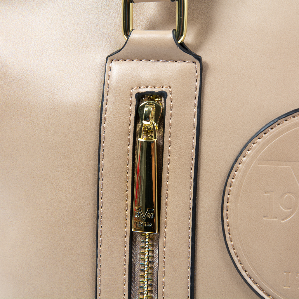 V 1969 Italia Bolso de mano para mujer marrón AGATA