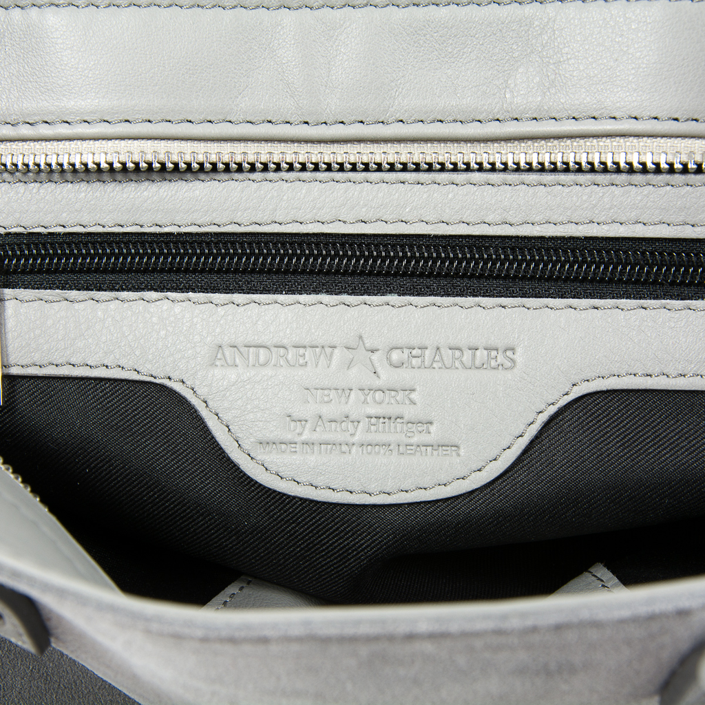 Bolso de mano Andrew Charles para mujer, gris, JENNER