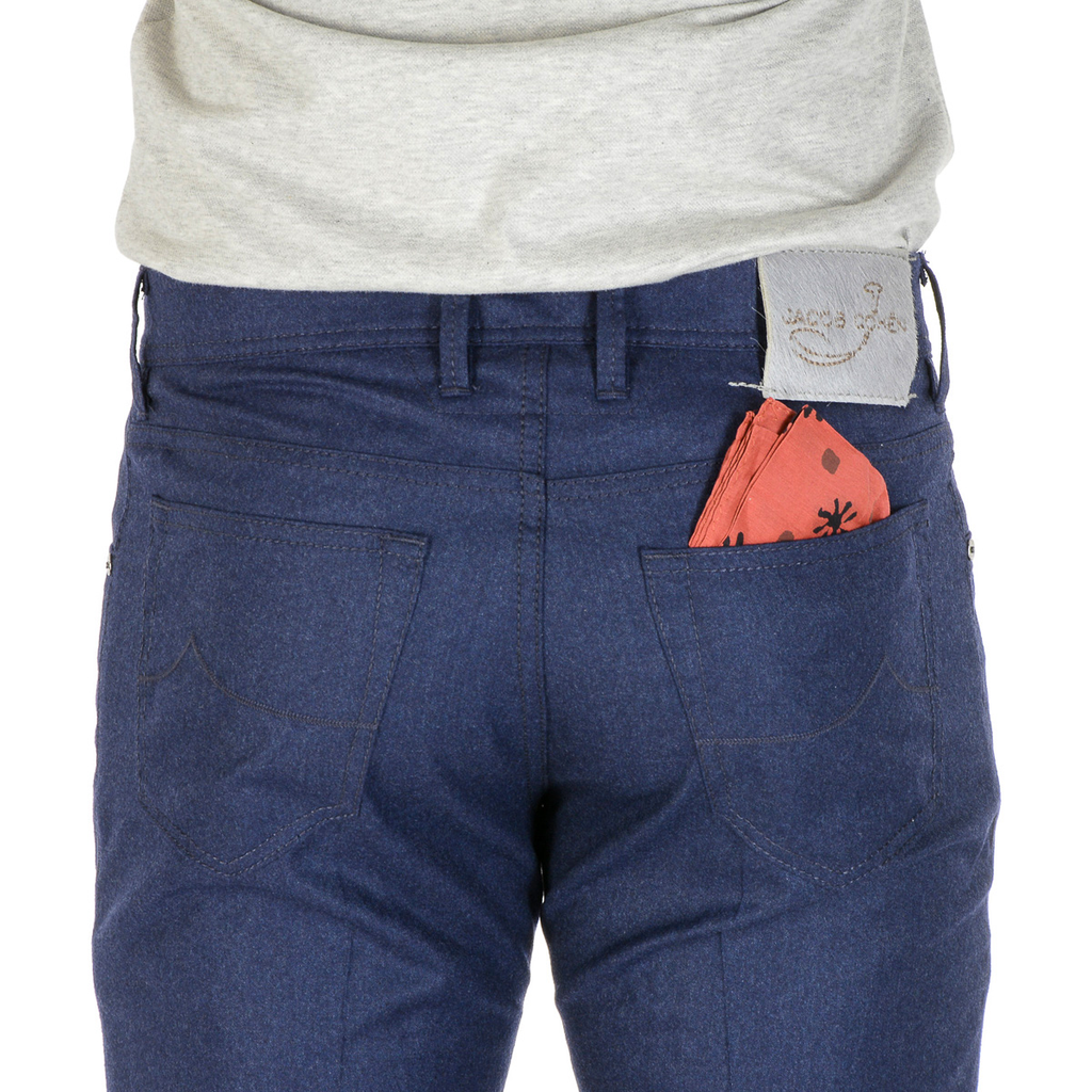 Jacob Cohen Mens Pants J620 Blue