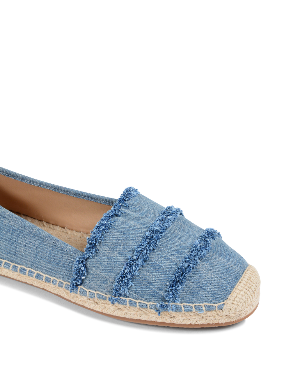 Alpargatas sin cordones Michael Kors para mujer, de mezclilla azul TIBBY