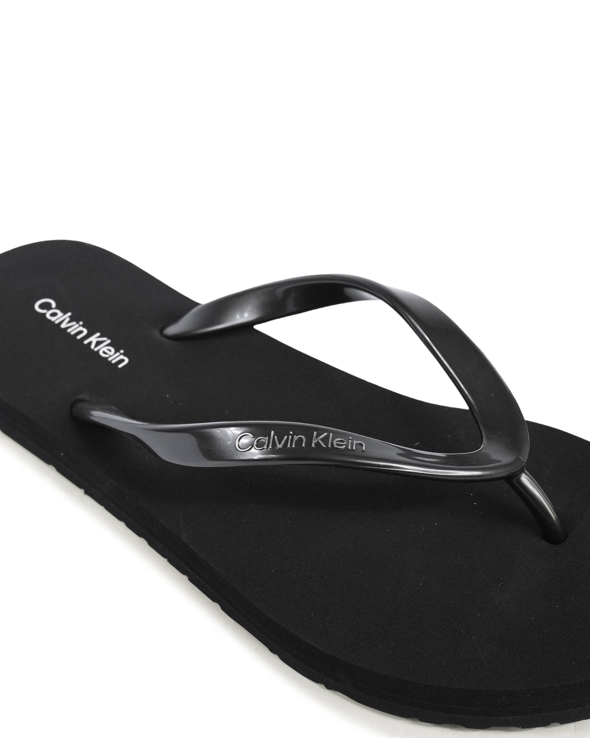 Chanclas Calvin Klein para mujer negras HW0HW02043BEH
