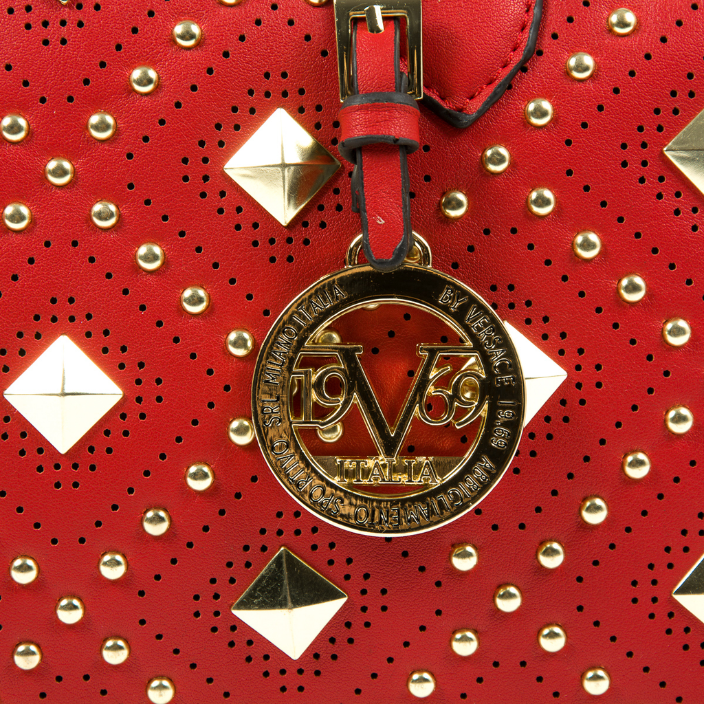 Bolso de mano para mujer V 1969 Italia rojo CLAIRE