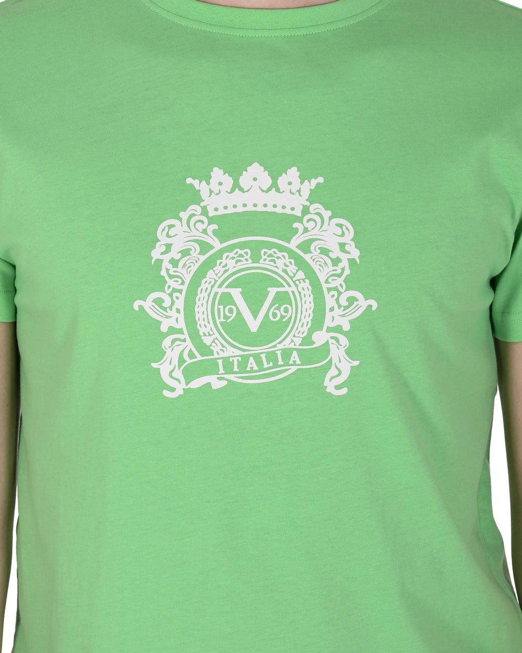 19V69 Italia Mens T-Shirt VSC1MTS02 GREEN