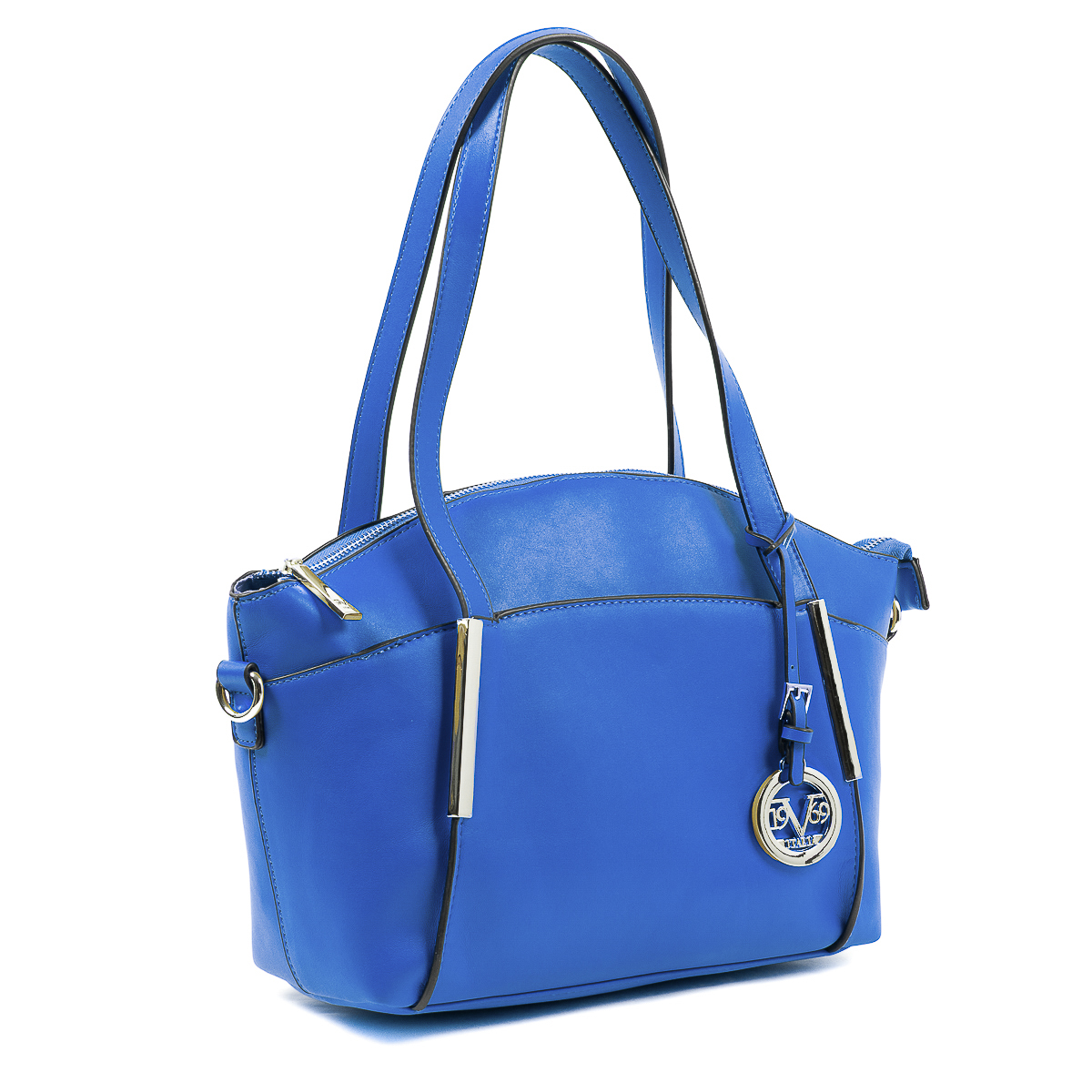 Bolso de mano para mujer V 1969 Italia Azul GIULIA