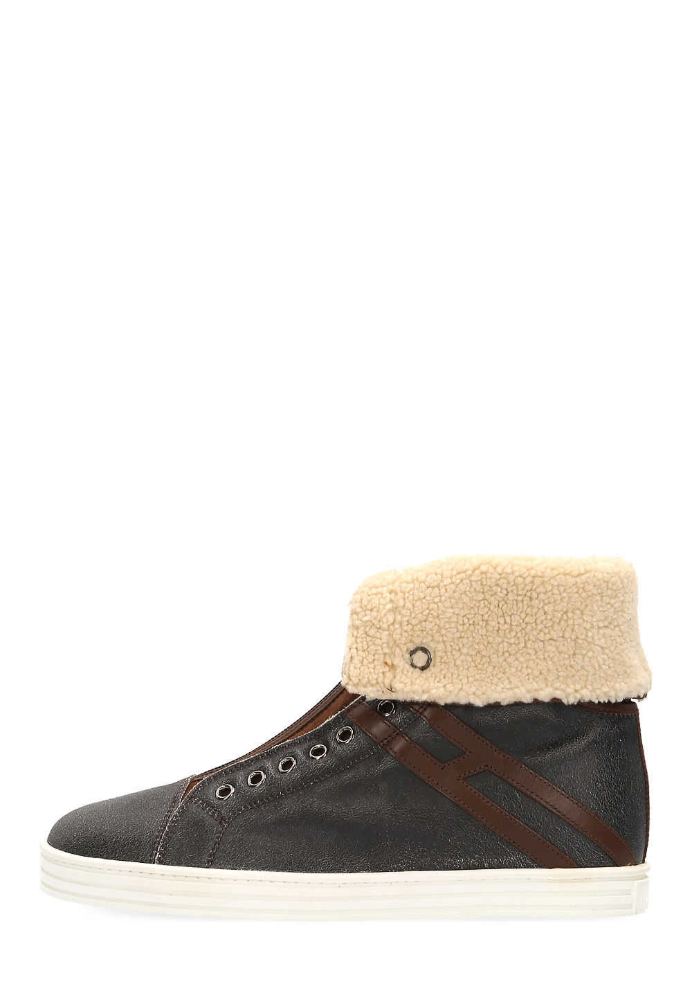 Zapatillas Hogan Rebel para mujer en marrón HXW1820O84077AE569Q