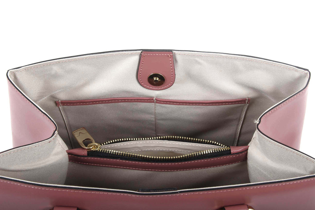 Bolso de mano para mujer V 1969 Italia G550-52 RUGA TUBEROSE