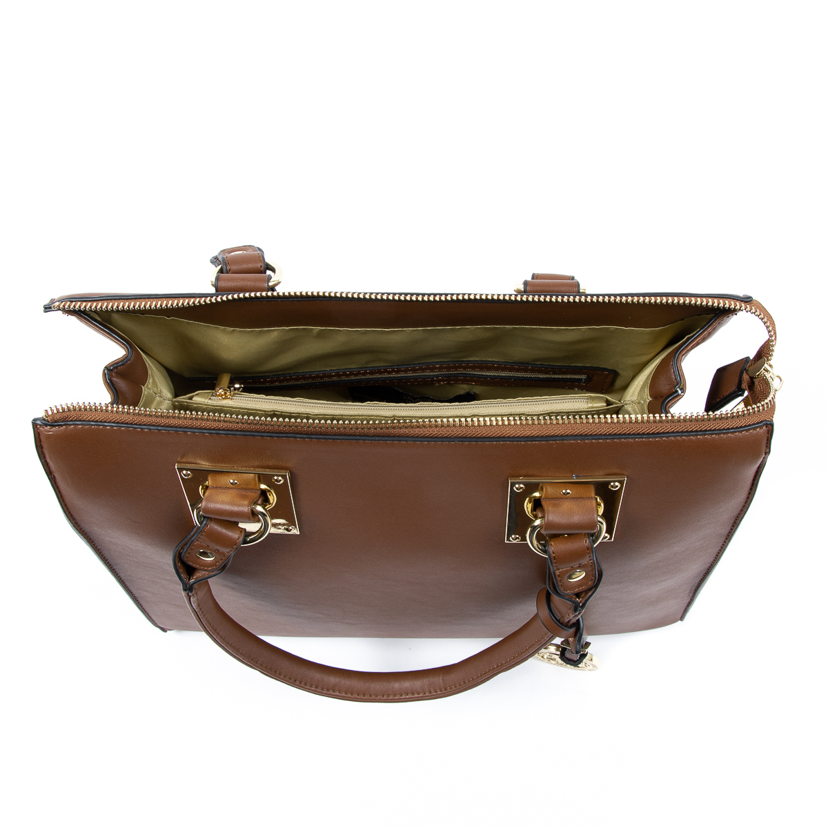 Bolso de mano para mujer V 1969 Italia Marrón LISA