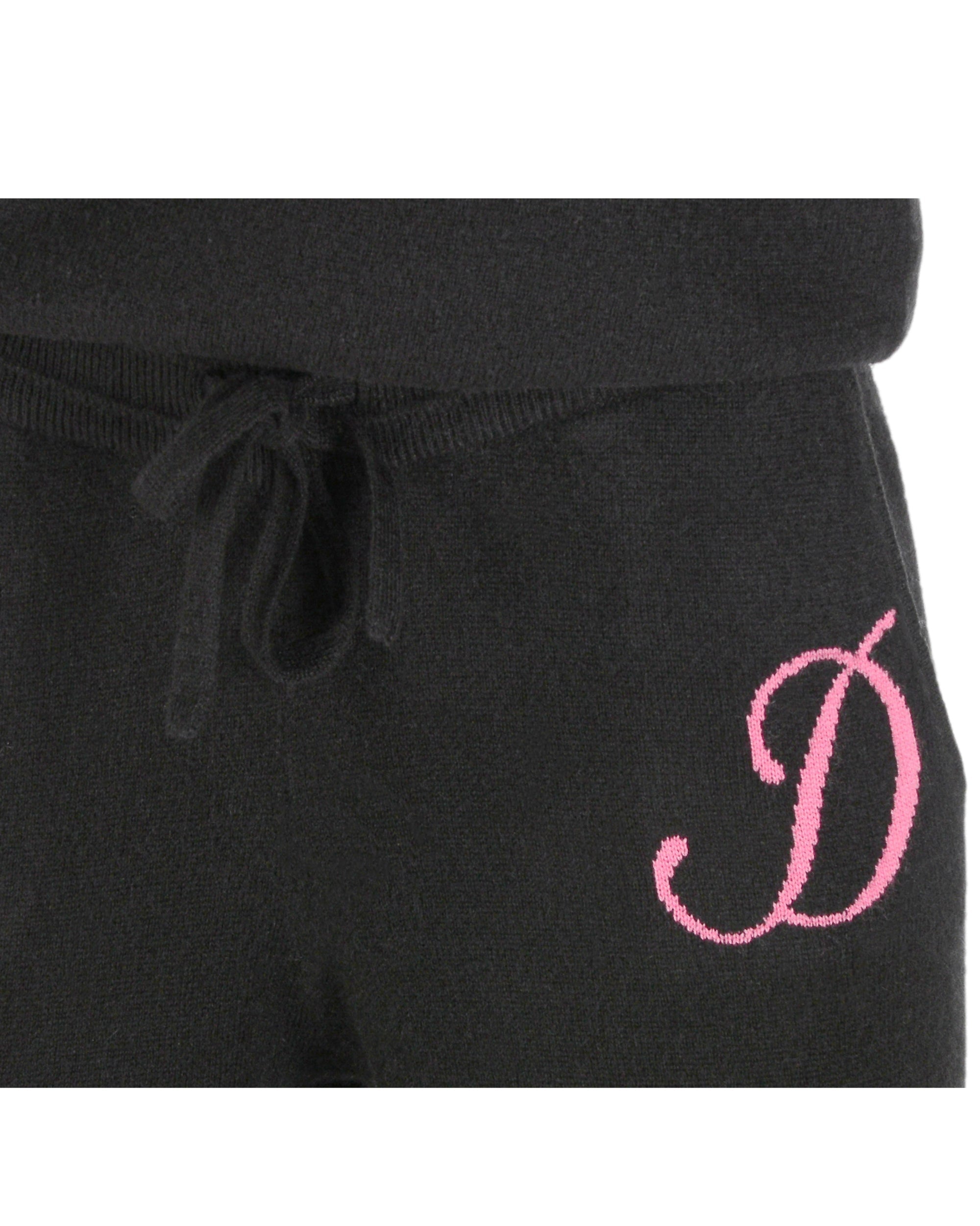 Pantalones deportivos de cachemira - Negro