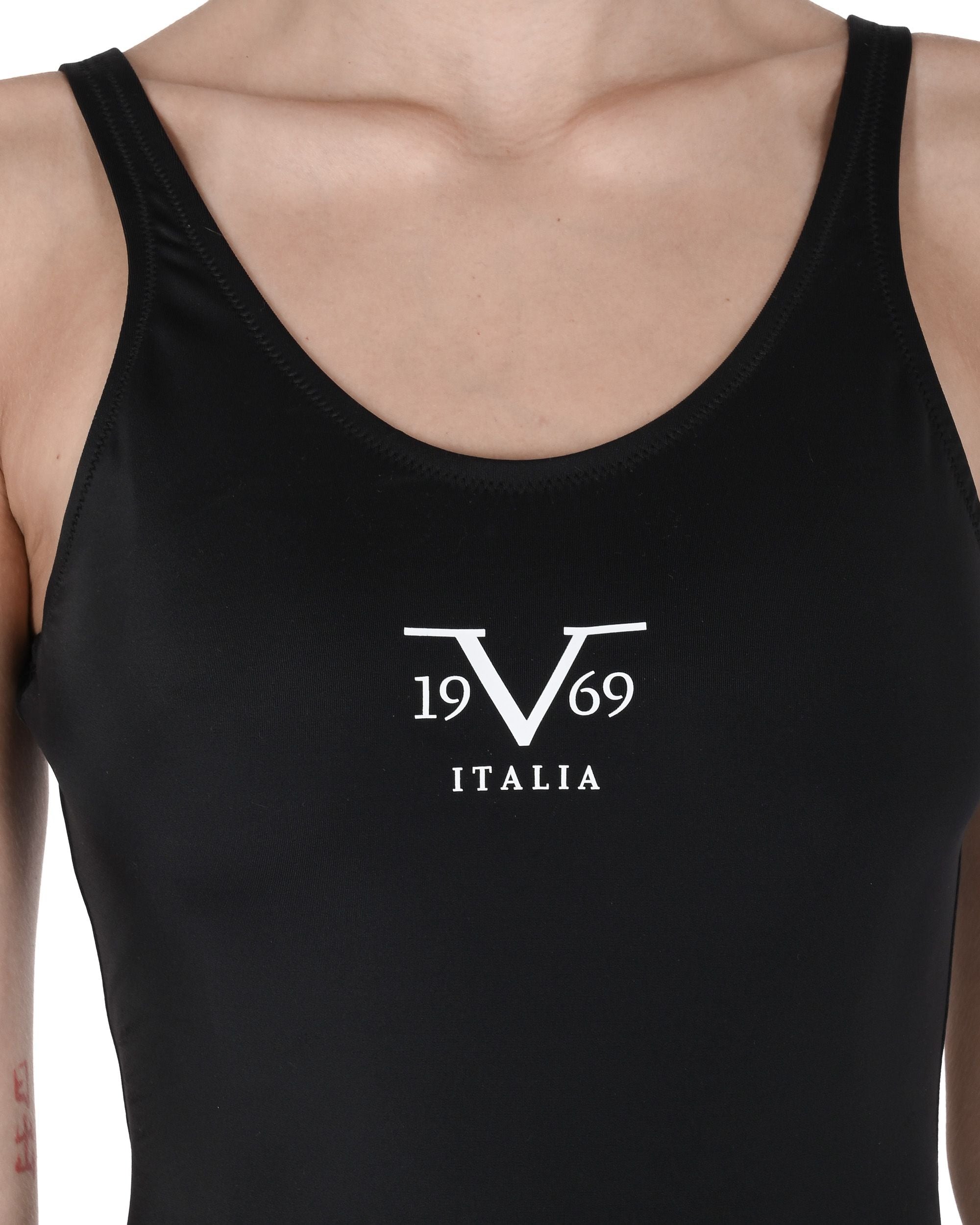 19V69 Italia Womens Swimwear One Piece VSC1WOP01 BLACK