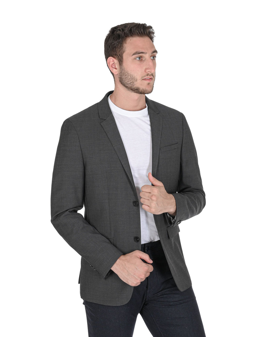 Calvin Klein Mens Blazer Grey K1IK101985038