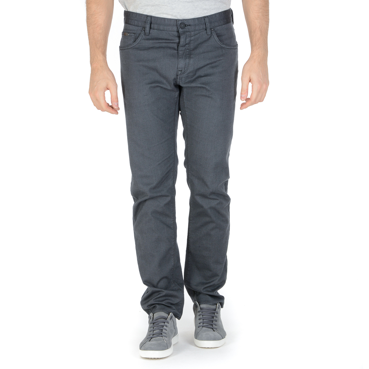 Vaqueros Hugo Boss para hombre gris oscuro MAINE