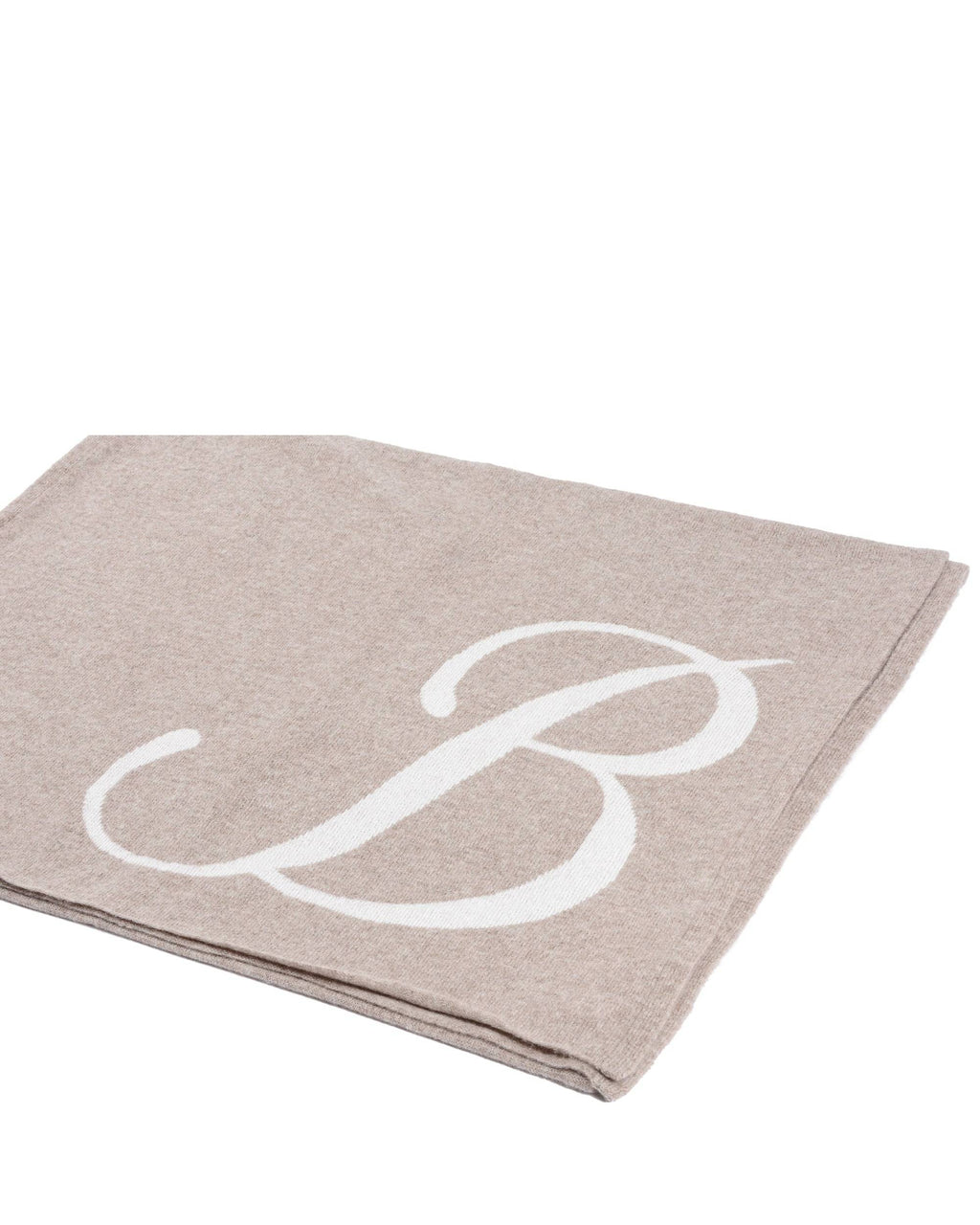 Bufanda con monograma de Dee Ocleppo DEAN VILLAGE CAMEL B