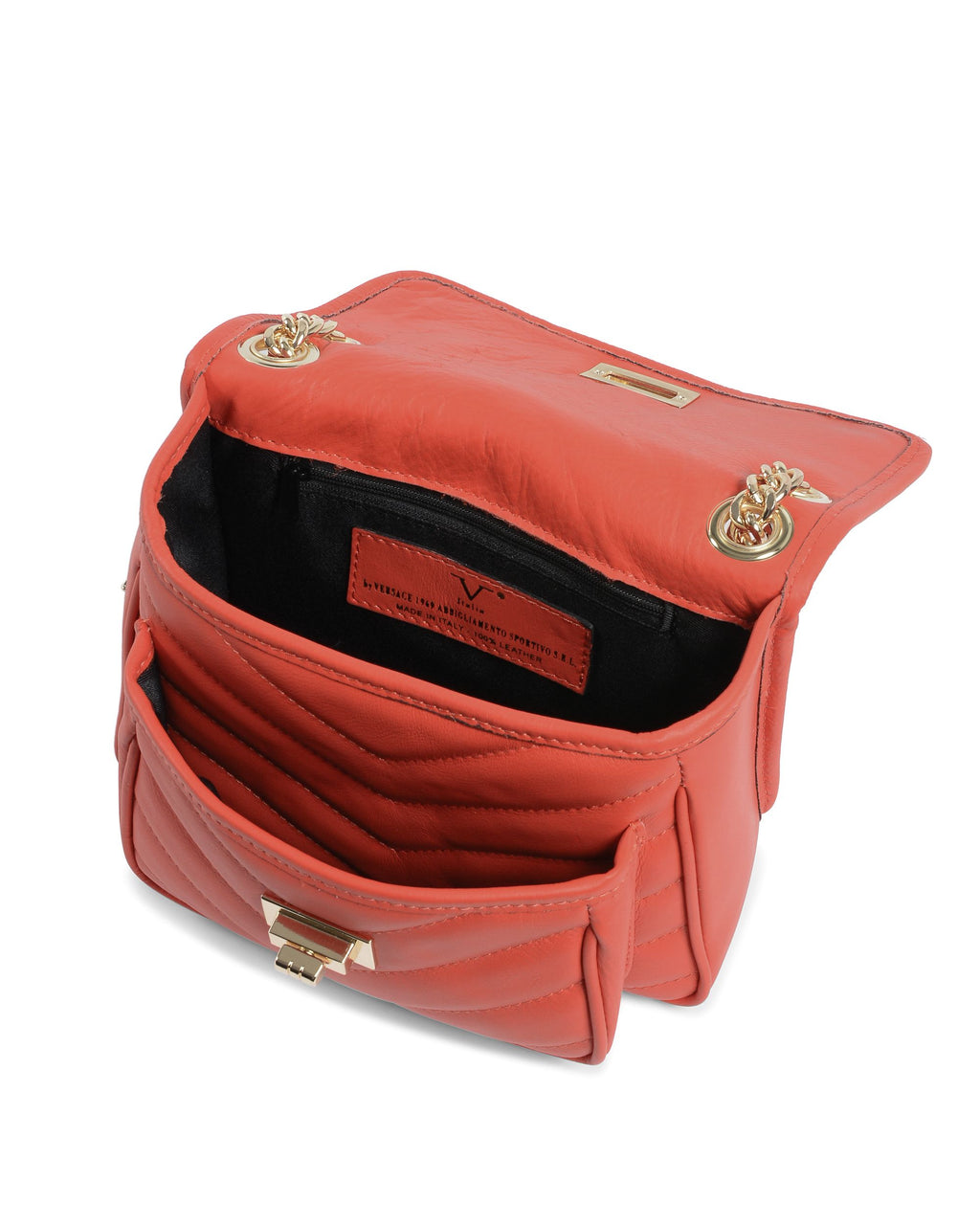 Bolso de mano para mujer V Italia Coral 10507 SAUVAGE CORALLO