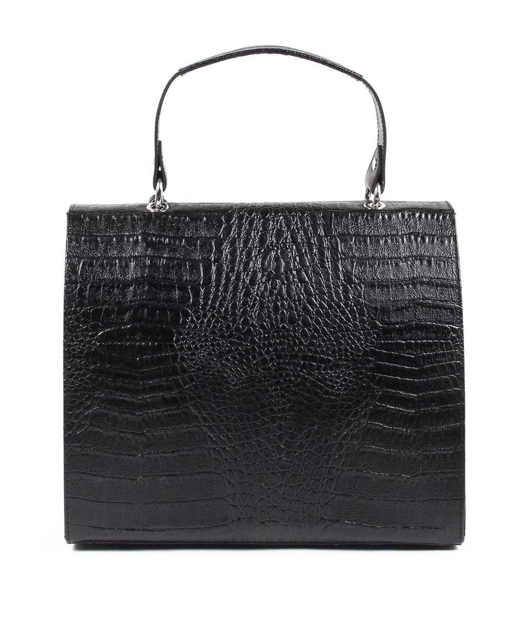 Bolso Mujer V 1969 Italia ARC05 AGATA COCCO NERO