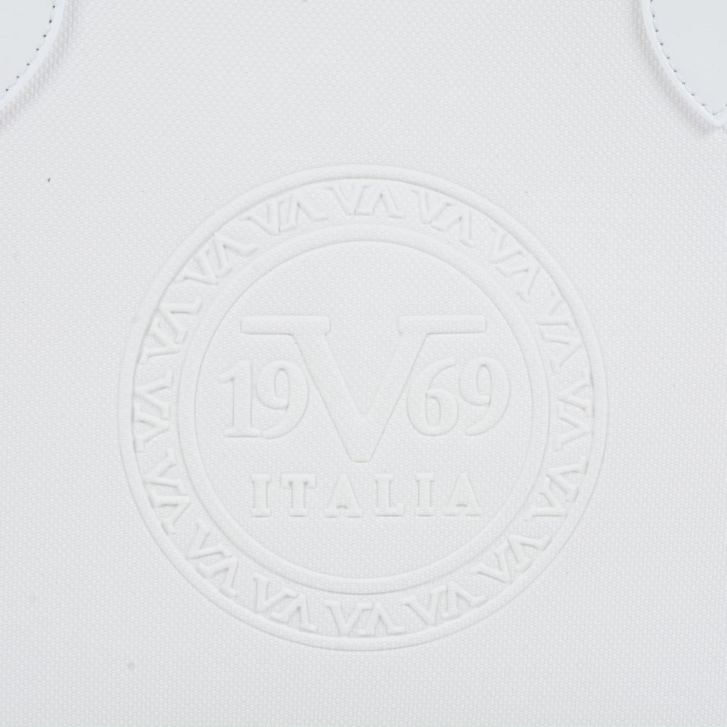 V Italia Womens Handbag White 3301 WHITE