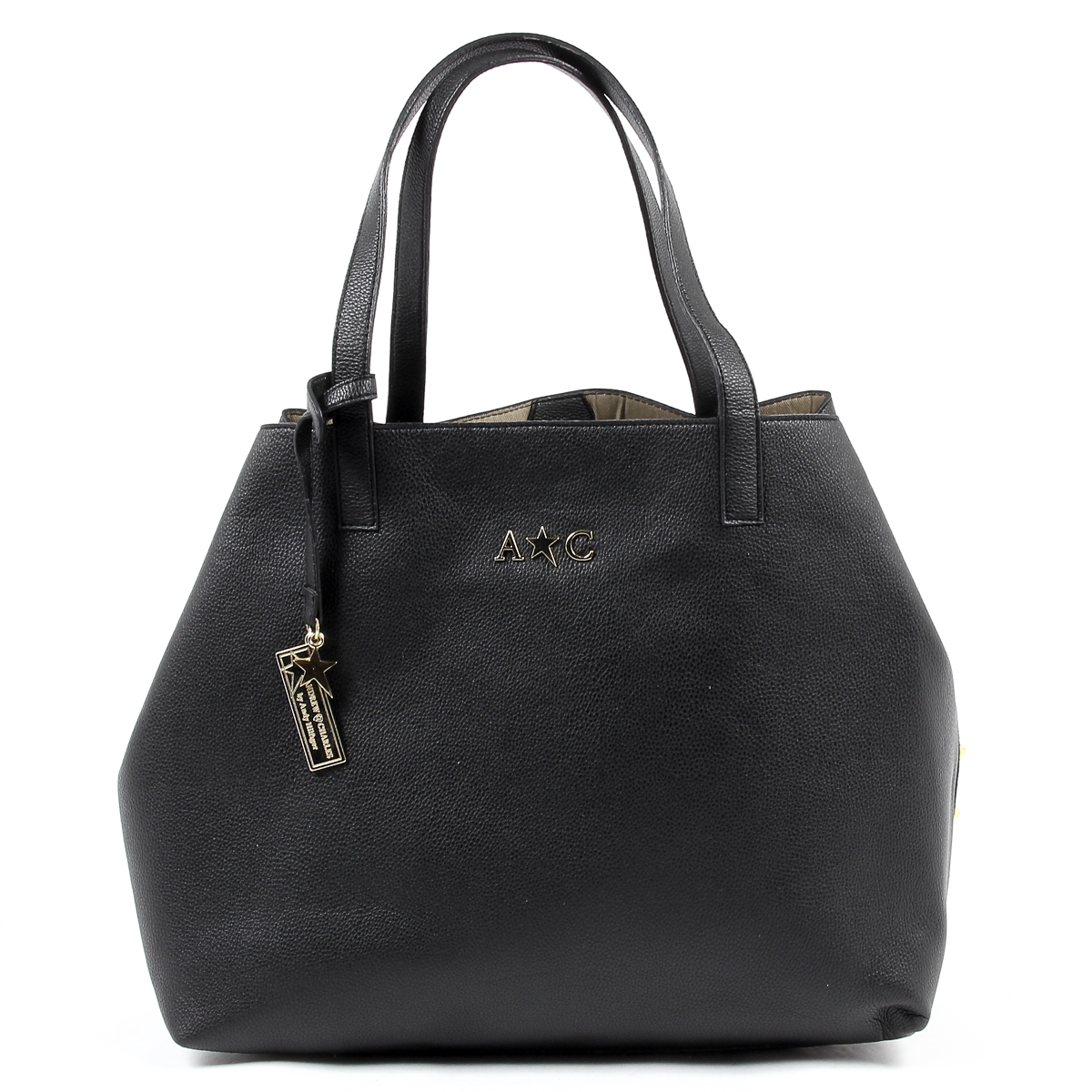 Bolso de mano para mujer Andrew Charles negro RACHEL