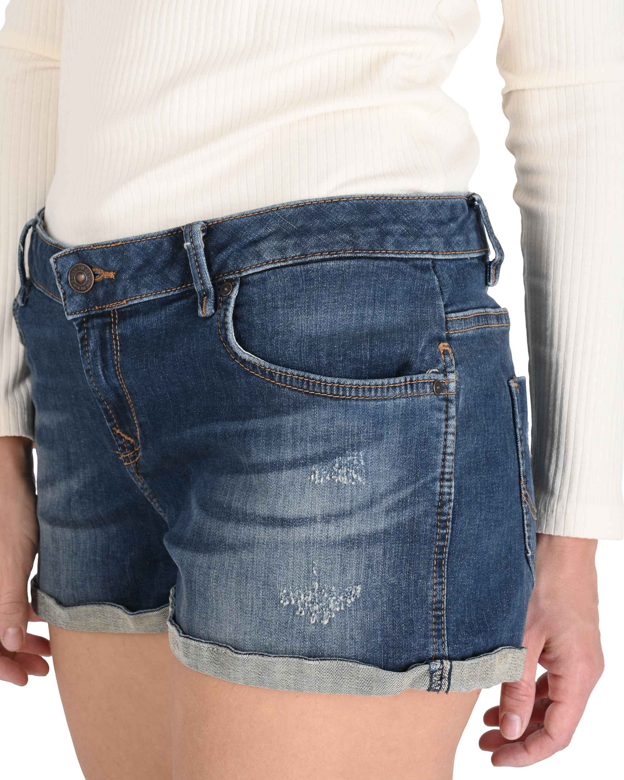 Pantalones cortos vaqueros para mujer LTB 60136 51601 JUDIE