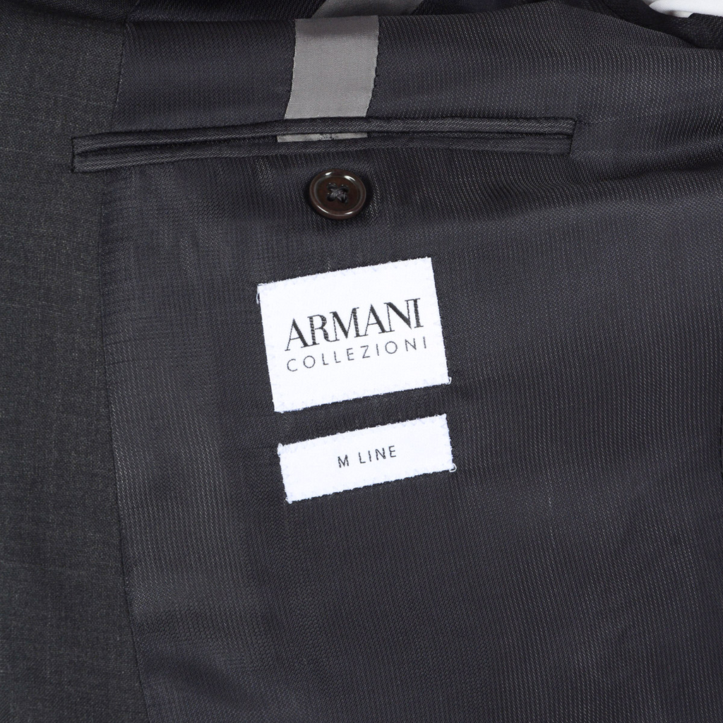 Armani Collezioni Mens Suit Black