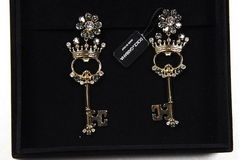 Pendientes Dolce & Gabbana Crown Key WEG8C3 W0001 ZOO00