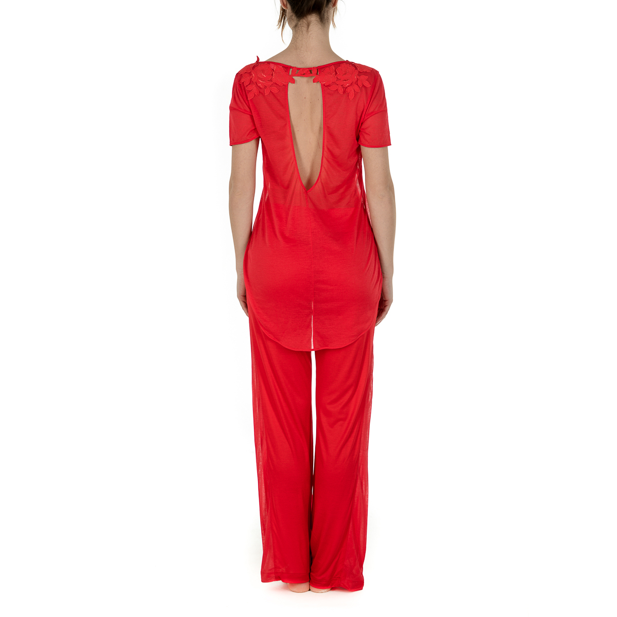 La Perla Womens T-Shirt Coral