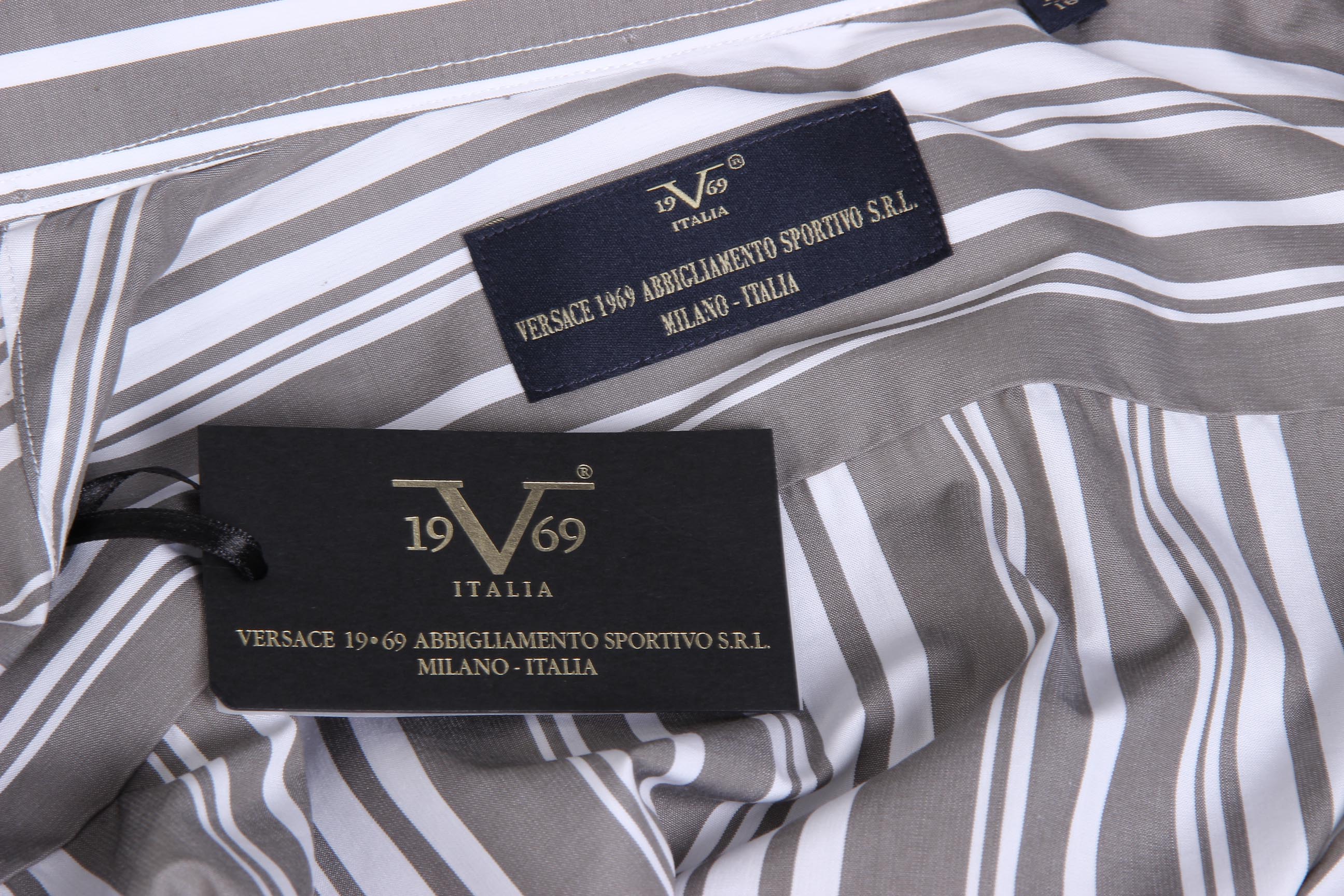 Camisa clásica moderna de corte italiano para hombre V 1969 377 ART. 414