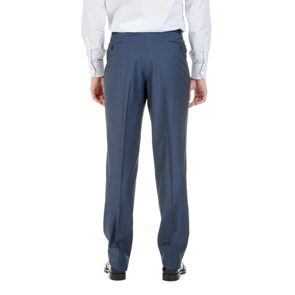 Traje Canali para hombre de manga larga azul