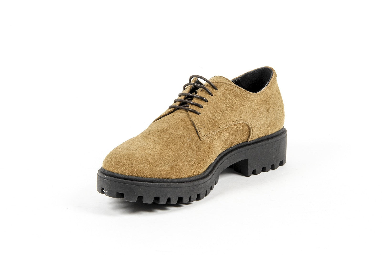 V 1969 Italia Zapato con cordones para mujer C01 CAMOSCIO CUOIO