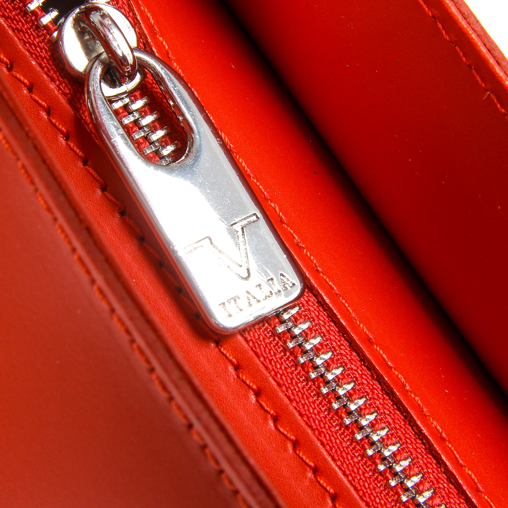 Bolso de mano para mujer V 1969 Italia V004-S RUGA ROSSO
