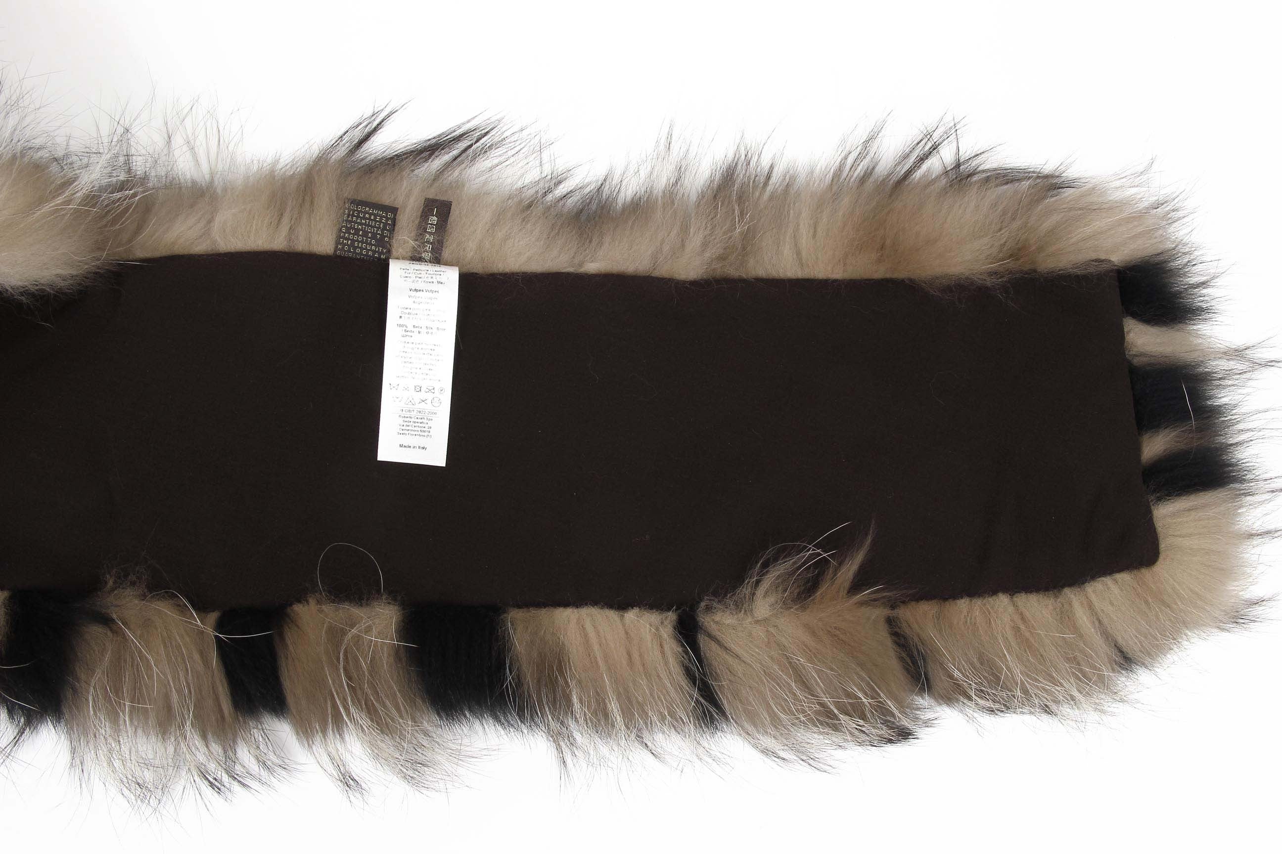 Roberto Cavalli Chal de piel para mujer YPF621 QF016 D0052