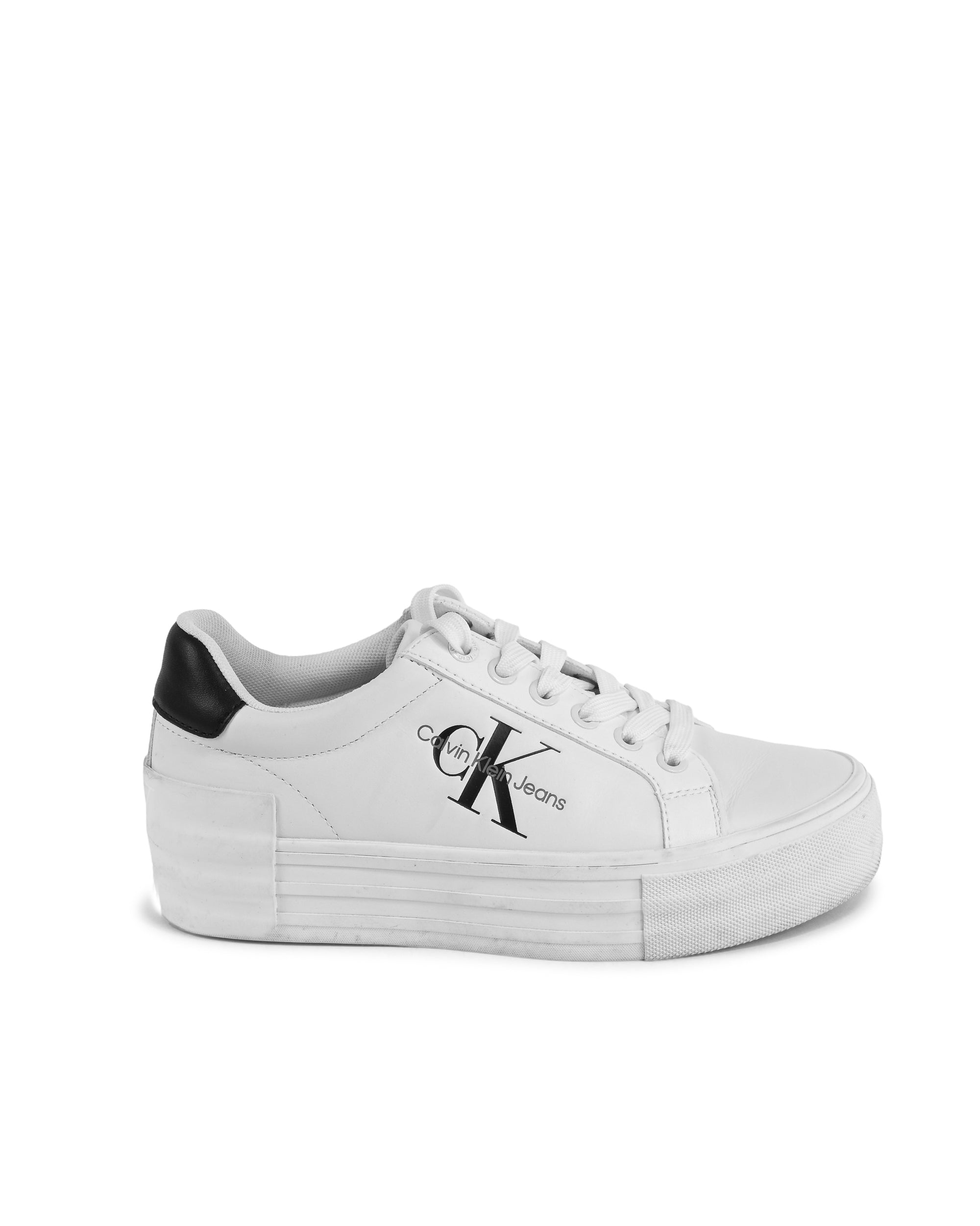 Zapatillas Calvin Klein para mujer blancas YW0YW00821YBR