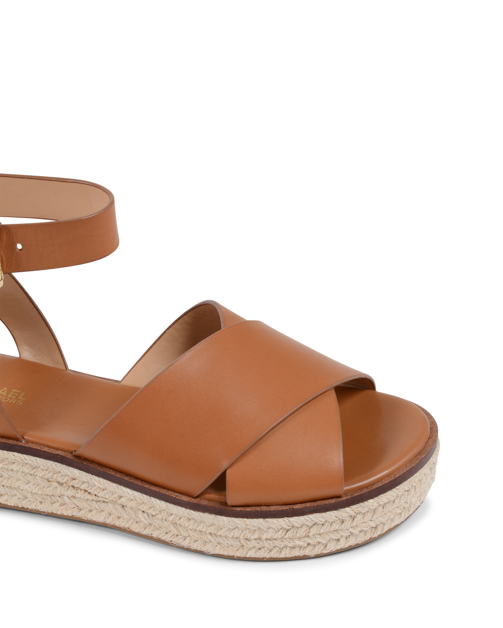 Sandalias de plataforma para mujer Michael Kors en color tostado ABBOTT
