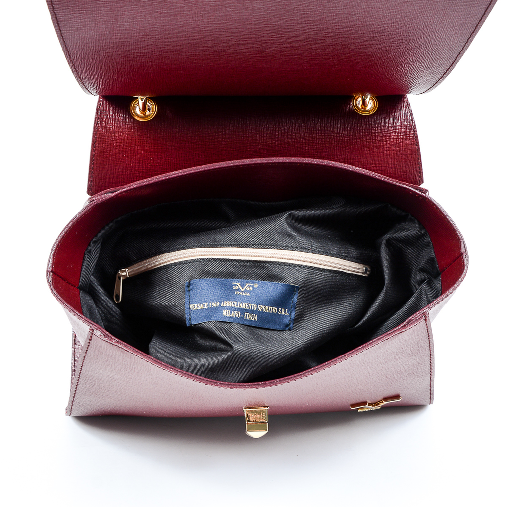 V 1969 Italia Womens Handbag Bordeaux FENIX