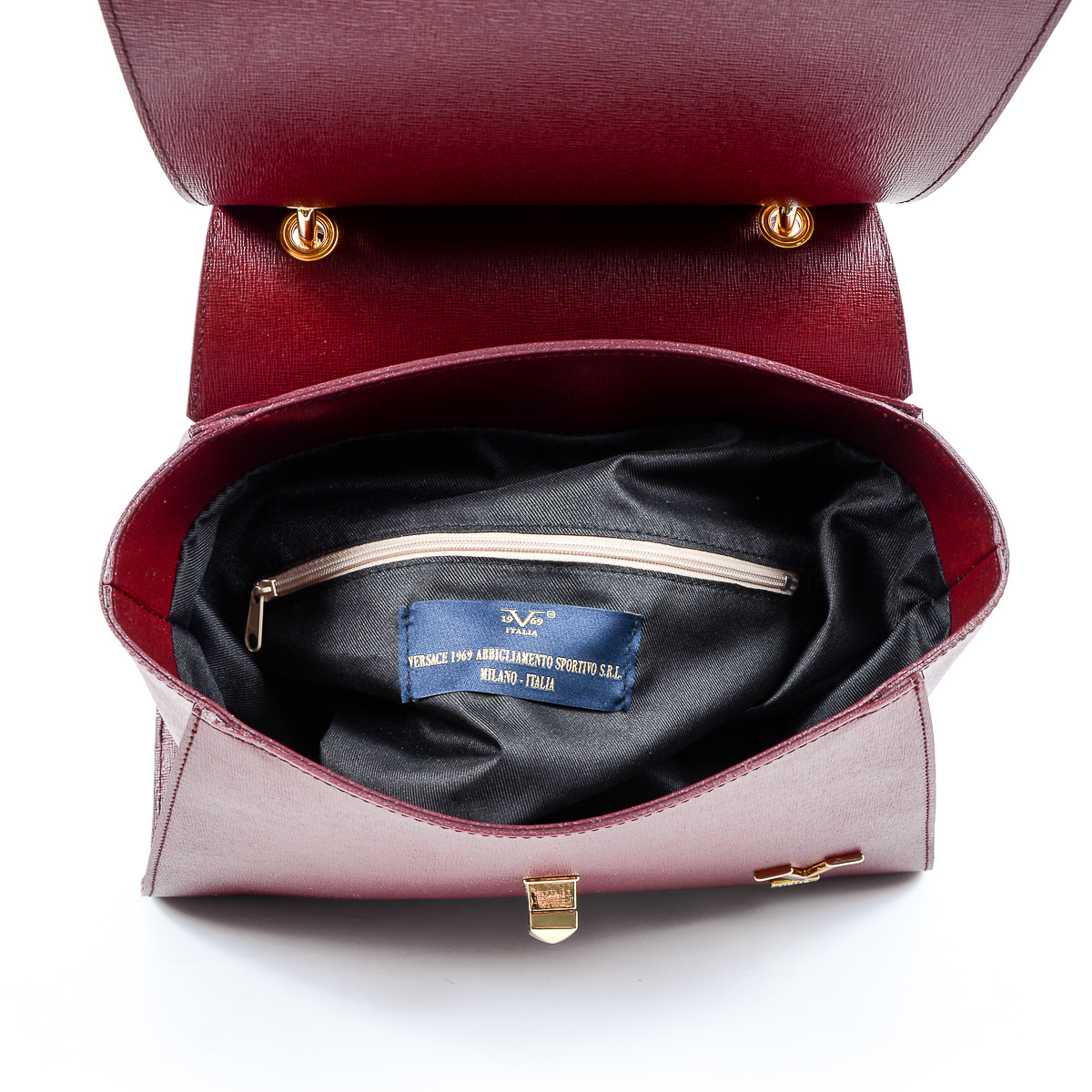 V 1969 Italia Womens Handbag Bordeaux FENIX