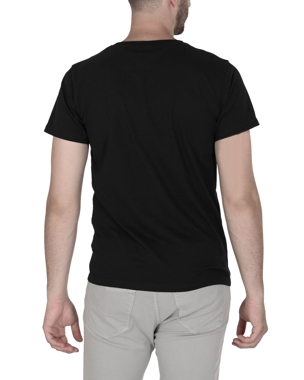 19V69 Italia Mens T-Shirt VSC1MTS02 BLACK