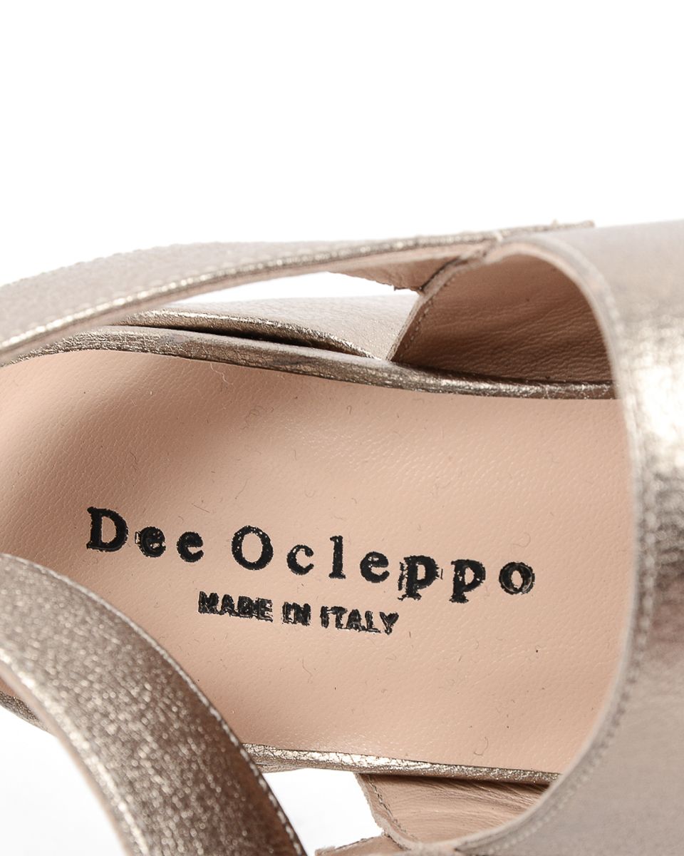 Sandalia para mujer Dee Ocleppo B3063DO CAPRA VETREX LAM ALBA