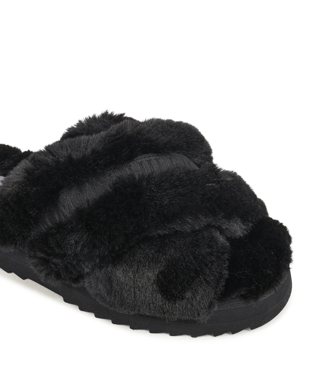 Pantuflas Tommy Hilfiger para mujer, color negro, FW0FW07330BDS