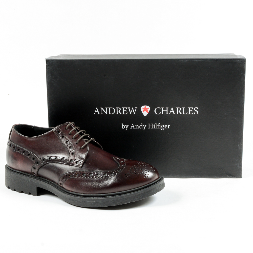 Andrew Charles Mens Classic Shoe Brown EDDIE