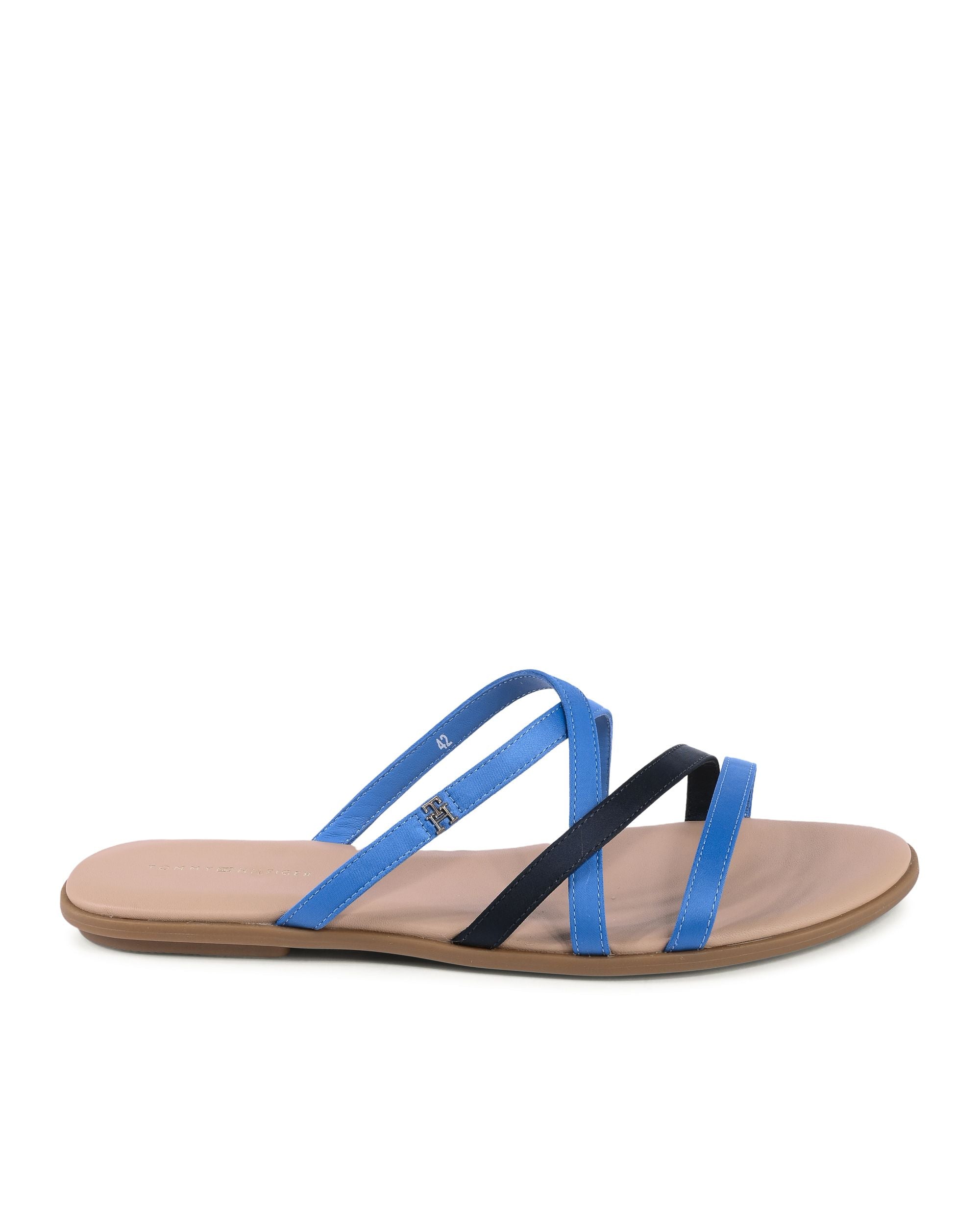 Sandalias Tommy Hilfiger para mujer, color azul, FW0FW080410G3