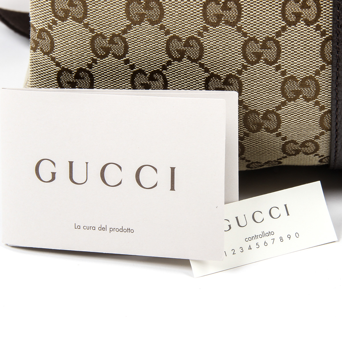 Gucci Womens Handbag GG Guccissima Beige 449167 9886