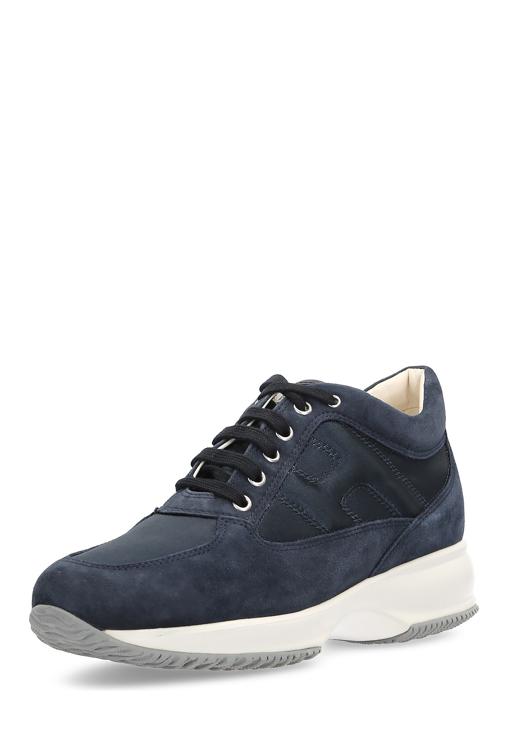 Hogan Womens Sneaker Dark Blue Interactive HXW00N00E102K92318
