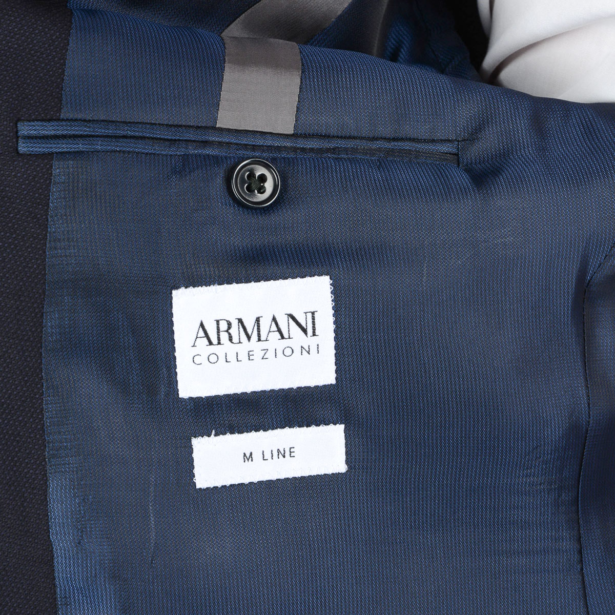 Armani Collezioni Mens Suit Black