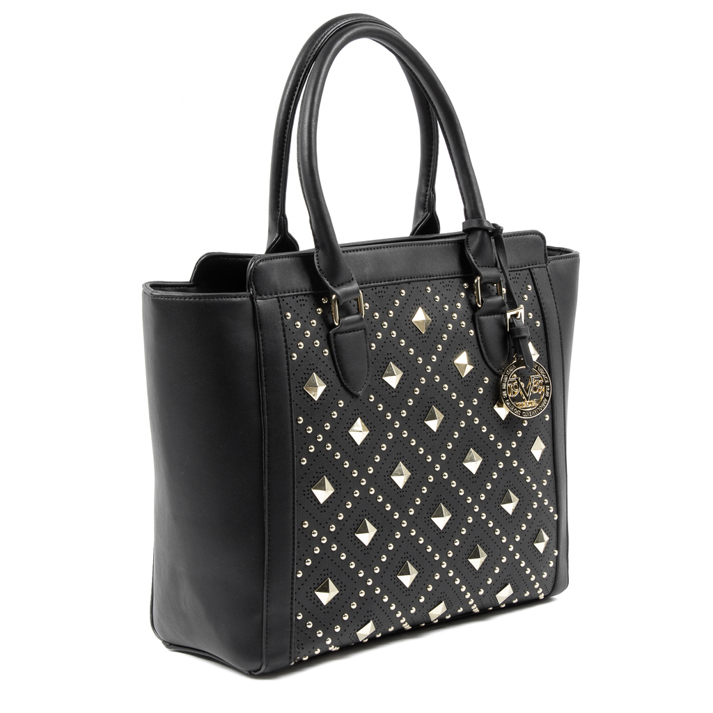Bolso de mano para mujer V 1969 Italia negro ROBERTA
