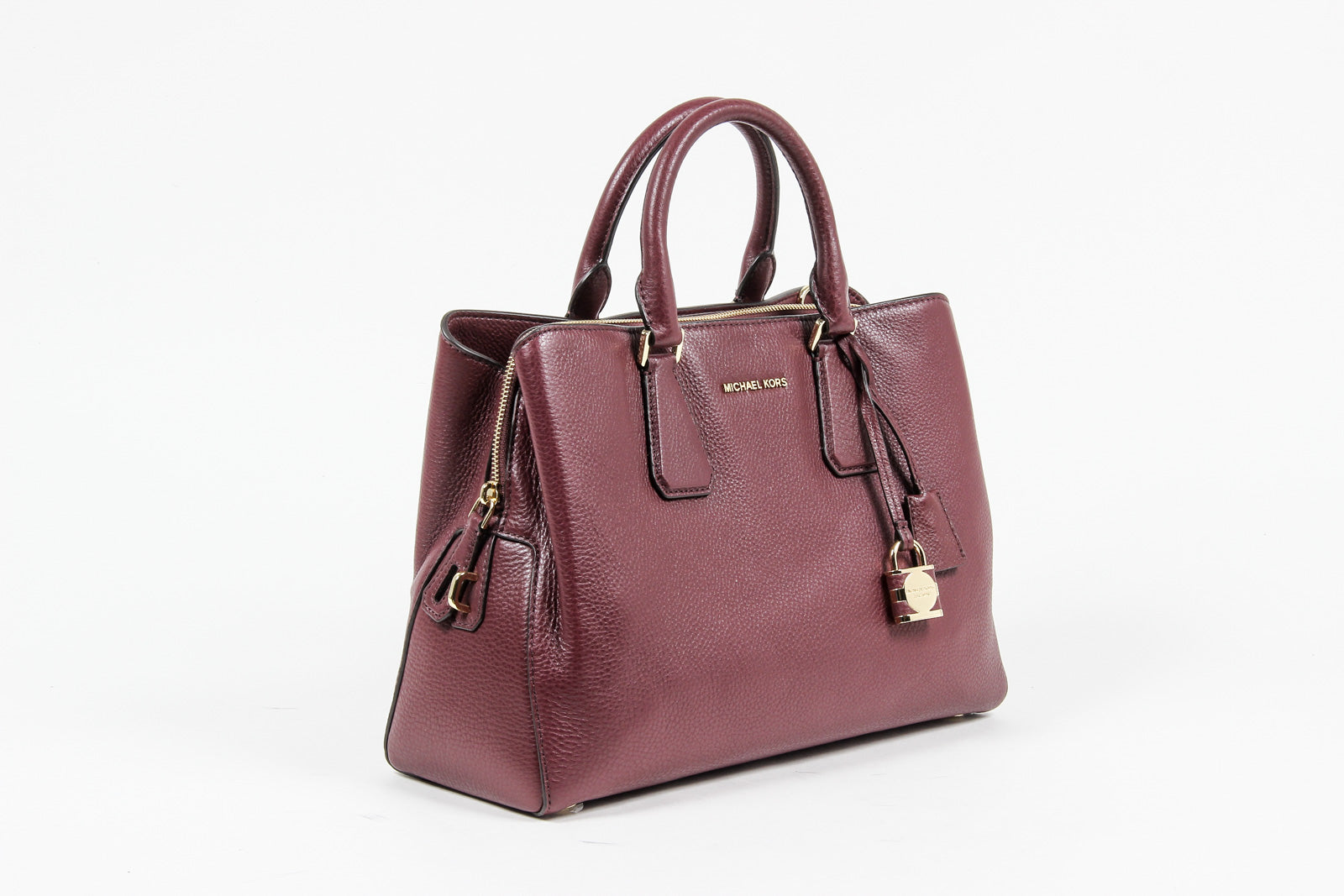 Bolso satchel grande de piel Camille para mujer de Michael Kors