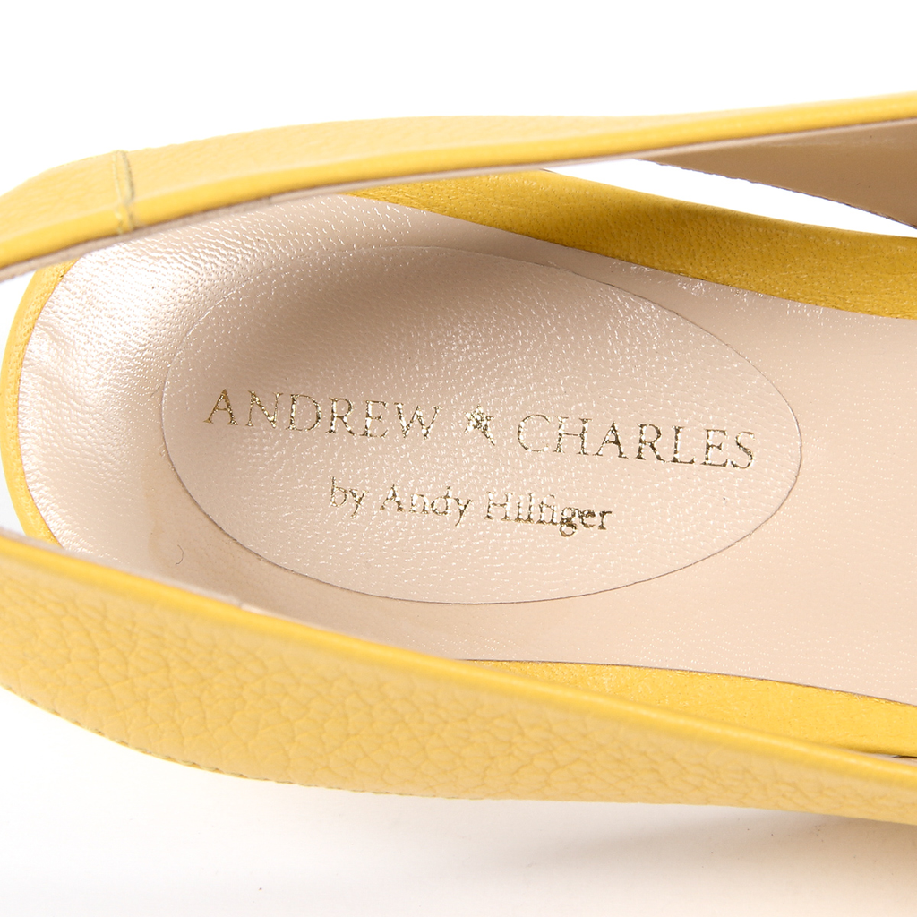 Andrew Charles By Andy Hilfiger Bailarina para mujer amarilla MADISON