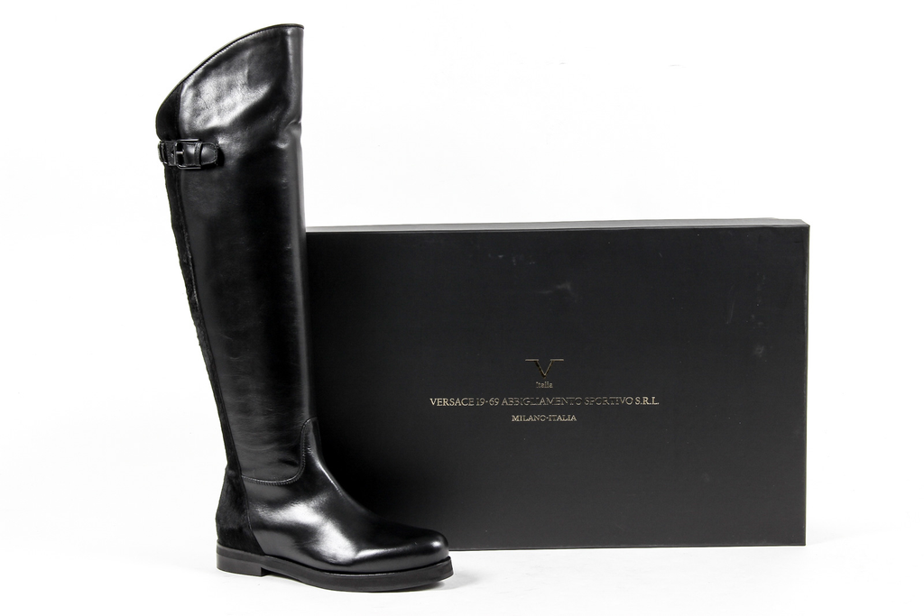 V 1969 Italia Womens Boot Black FAN