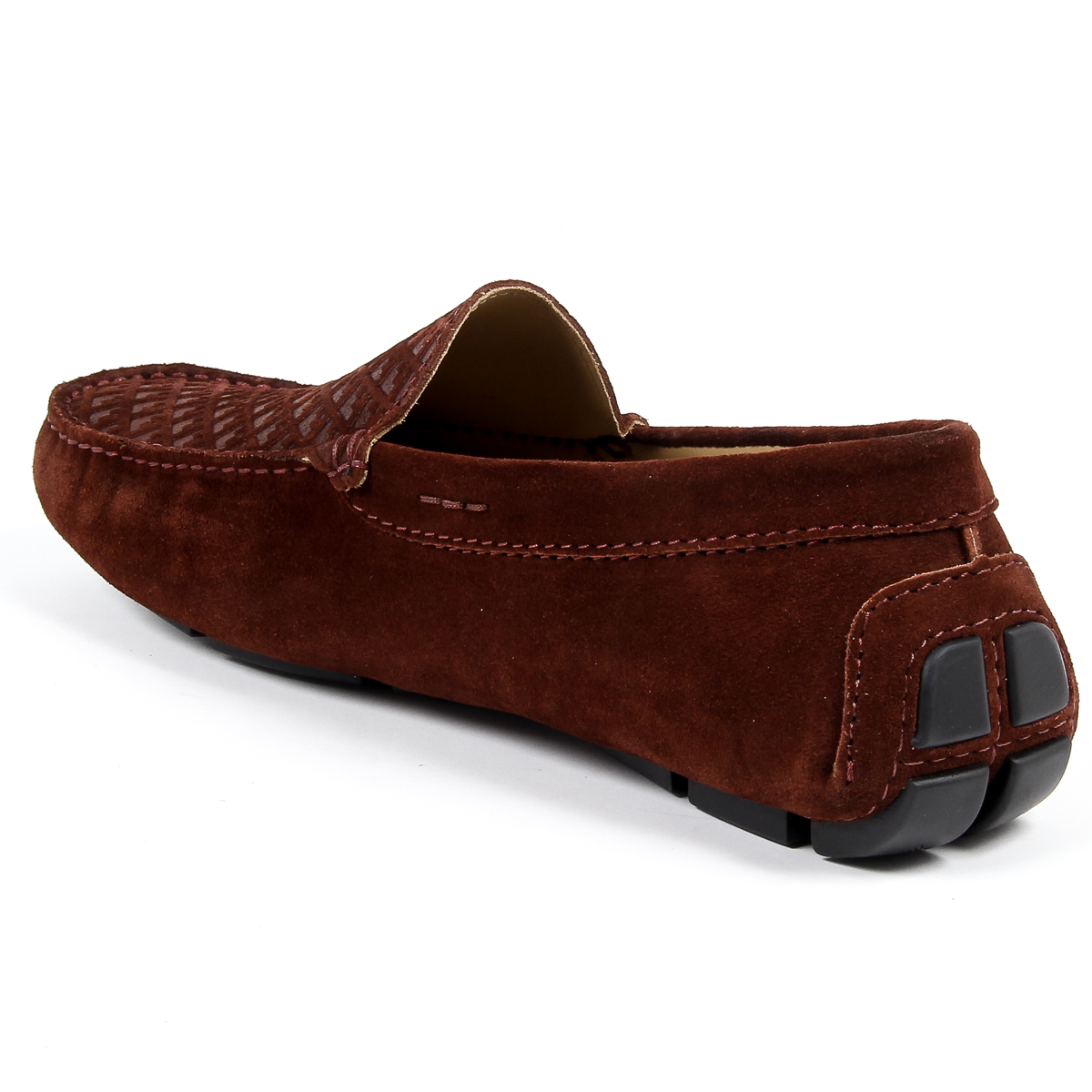 Mocasín Andrew Charles para hombre Burdeos TRON