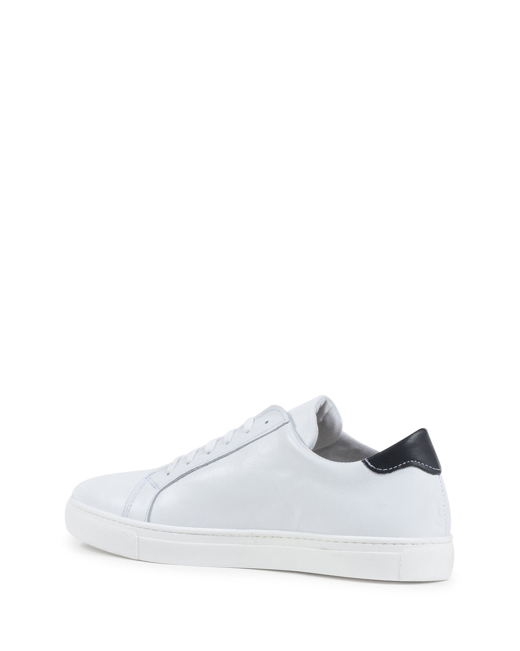 19V69 Italia Zapatilla Hombre Blanco Azul 035 VITELLO BIANCO BLUE
